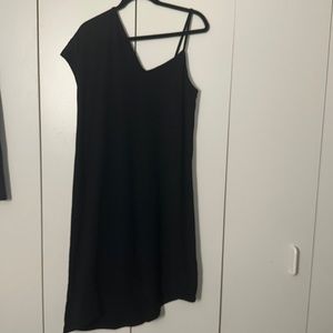 Black dress.